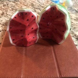 Watermelon Salt & Pepper Shakers